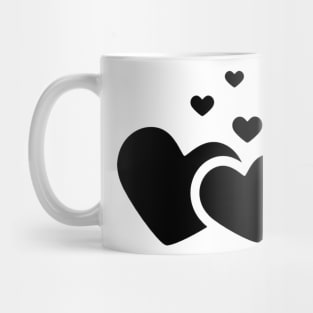 Heart of lovely Art Mug